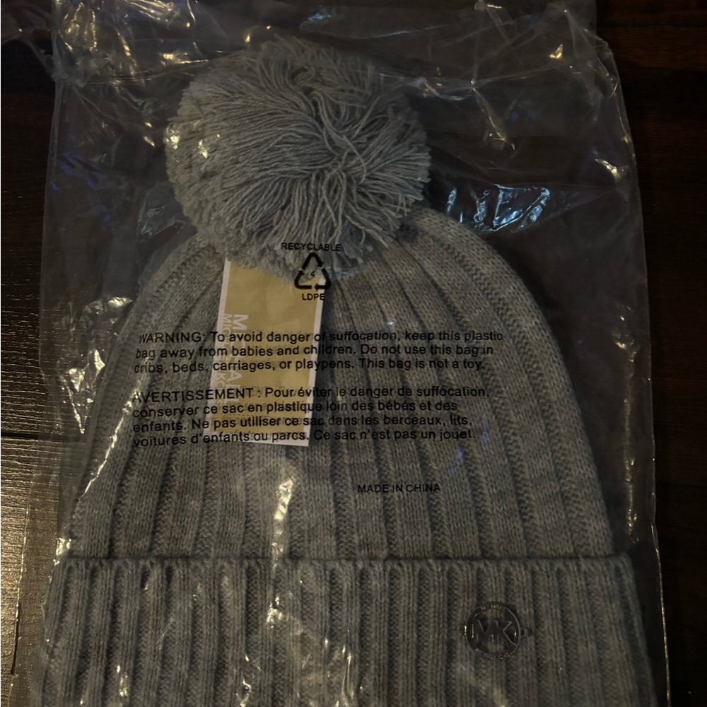 Michael Kors, gray beanie